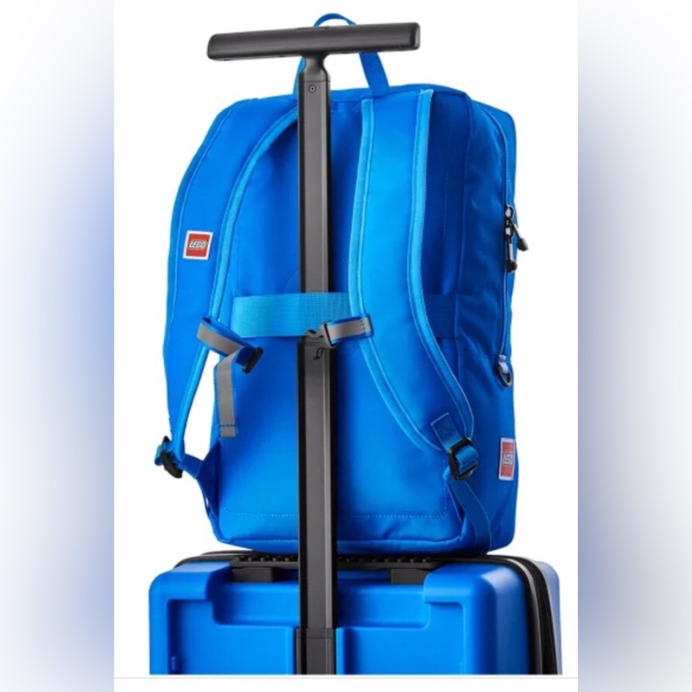 Lego Expandable Carry-on & Backpack Luggage Set- Blue - Picture 2 of 7
